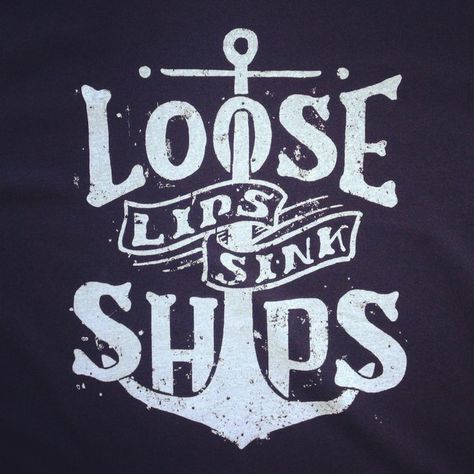 Old military proverb “Loose lips sink Ships!” is not just a proverb, but a lesson and a warning. An information leak can endanger thousands of lives. Read Old Sarge's words of wisdom here: http://bit.ly/2e6FHga #MiddleEast #6figureSalary #debtfree #lawenforcement #contractor #lifestyle #life #overseas #overseasjob #overseascontractoracademy #oldsarge #words #wisdom Loose Lips Sink Ships Quote, Loose Lips Sink Ships Tattoo, Ships Tattoo, Forgive But Never Forget, I Refuse To Sink, Virgin Mary Tattoo, Loose Lips Sink Ships, Mary Tattoo, Sailor Jerry Tattoos