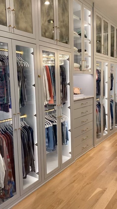 Peek inside one of our custom built closets! #closetdesign #closetinspo #dreamclosets #acsppro | Instagram Built In Closet, Closet Built Ins, Walk In Closets, Build A Closet, Dream Closets, Closet Design, Dream Home Design, Custom Build, Walk In