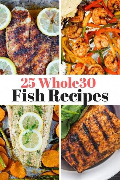 Whole 30 Fish, Seafood Bites, January Whole30, Simple Healthy Meals, Whole Fish Recipes, Pescatarian Meals, Whole30 Meals, Whole30 Diet, Whole30 Fish Recipes