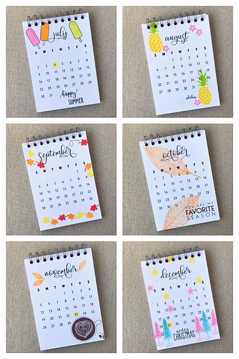 Draw Calendar Ideas, Things To Do In Dairy, Calender Making Craft, Cute Diy Calendar Ideas, Calendar Making Ideas, Homemade Calendar Ideas, Diy Calendar Ideas How To Make, Aesthetic Calendar Ideas, Mini Calendar Ideas