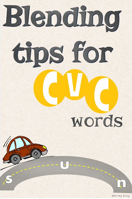 How To Teach Blending Cvc Words, Teaching Blending Cvc Words, Teaching Blending Sounds, Blending Phonics Activities, Teaching Cvc Words Kindergarten, Teaching Cvc Words, Cvc Blending, Sound Blending, Blending Cvc Words