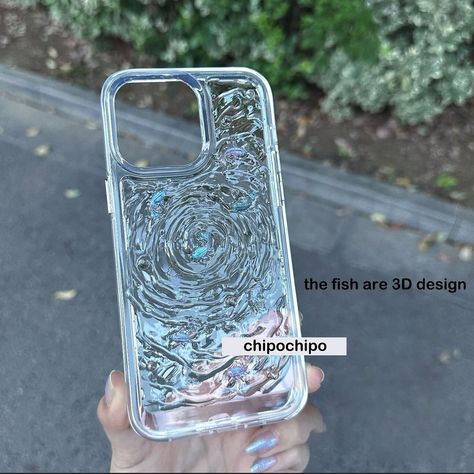 3D fish Epoxy ripples Phone Case, for all iPhone More details please check my Bio or DM. *all the epoxy cases, the processing time is about 15 days. #epoxy #epoxyphonecase #resinphonecase #animalphonecase #whale #whaledesign #epoxydiy #handmadephonecase Resin Case Phone, Resin Phone Case Ideas, Phone Cover Painting Diy, Mobile Cover Decoration, Resin Phone Cover, Phone Cover Painting, Phone Cover Ideas, Pokemon Phone Case, Resin Techniques