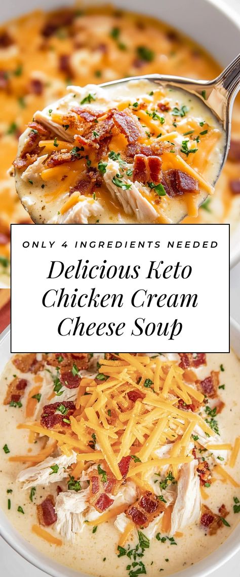 Image for Delicious Keto Chicken Cream Cheese Soup Soups With Chicken Low Carb, Keto Chicken Bacon Ranch Soup, Keto King Ranch Chicken Soup, Keto Rotisserie Chicken Soup, Keto Chicken Soups And Stews, Keto Creamy Buffalo Chicken Soup, Keto Cream Of Celery Soup, Keto Cabbage Roll Soup Recipe, Keto Chicken Enchilada Soup Crockpot