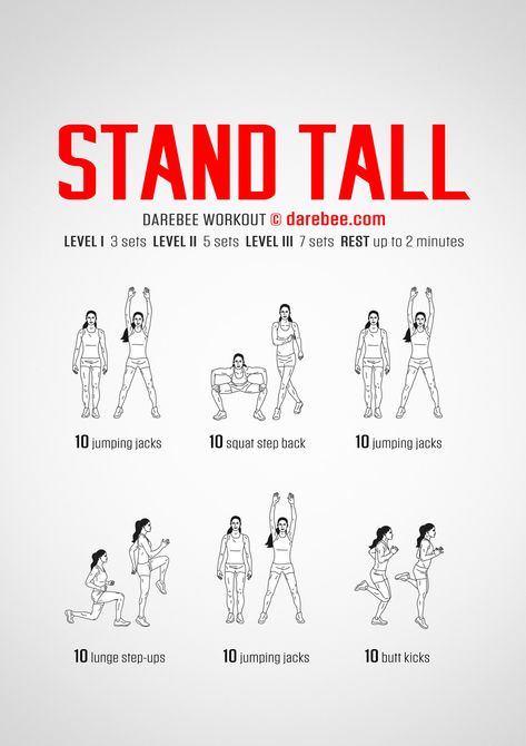 Stand Tall Workout Height Workout At Home, Grow Taller Workout, Stand Up Workout, Tall Workout Grow Taller, How To Stand Straight, Exercise For Tall Height, Standing Workouts At Home, Taller Workout, Height Workout