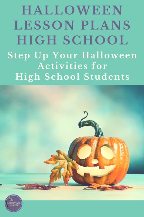 Halloween Writing Prompts High School, Halloween English Activities High School, High School Halloween Activities, Halloween English Activities, Activities For High School Students, High School Halloween, Hexagonal Thinking, Activities For High School, Halloween Lesson Plans