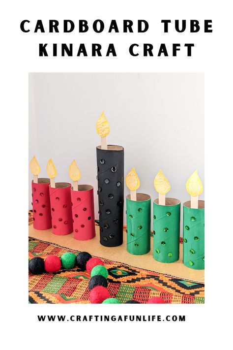 Diy Kinara Kwanzaa, Unity Cup Kwanzaa Craft, Kinara Craft, Kwanzaa Crafts For Kids, Kwanzaa Preschool, Diy Microscope, Kinara Kwanzaa, Microscope For Kids, Kwanzaa Crafts