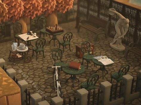 Acnh Dark Academia Town, Animal Crossing Dark Academia, Acnh Dark Academia, Dark Academia House, Acnh Autumn, Cottagecore Animal Crossing, Dark Cottage Core, Bug Images, Dark Acadamia