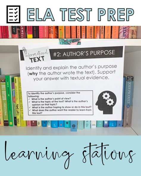 10 engaging ideas for ELA test prep: learning stations, 4 corners, question trails, and more. Read more at writeonwithmissg.com. Ela Review Games, Staar Bootcamp Ideas, 3rd Grade Test Prep, Ela Stations Middle School, Ela Stations, Writing Test Prep, Test Prep Fun, State Testing Prep, Staar Test Prep