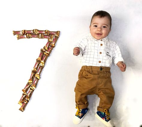 Chocolate Theme Baby Photoshoot, 7months Baby Photography, Baby 7 Months Photography, 7 Months Baby Photoshoot Boy, 7months Baby Photoshoot Ideas, 7 Month Baby Photo Ideas, 7 Months Baby Photoshoot Ideas, 7 Months Baby Photoshoot, Monthly Baby Photos Boy