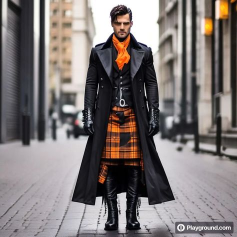 Embrace tradition with a modern twist in our tartan kilt collection. Classic patterns meet contemporary flair for a timeless look that stands out. #TartanKilt #ClassicMeetsModern Kilt Outfit Men, Kilt Outfits, Tartan Kilt, Men In Kilts, Classic Pattern, Kilt, Tartan, Twist, Mens Outfits