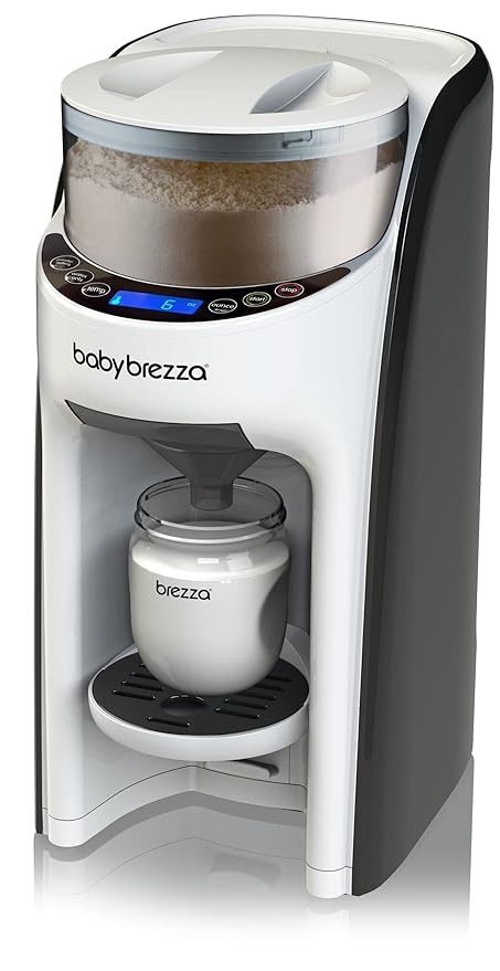 Amazon.com : Baby Brezza New and Improved Formula Pro Advanced Formula Dispenser Machine - Automatically Mix a Warm Formula Bottle Instantly - Easily Make Bottle with Automatic Powder Blending, White : Baby Amazon Baby Must Haves, First Baby Must Haves, Formula Dispenser, Baby Brezza, Amazon Baby, Baby Necessities, Baby Must Haves, Bottle Feeding, New And Improved