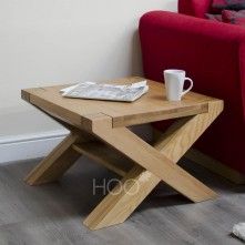 Trend Solid Oak 2' x 2' X-Leg Coffee Table Random Furniture, Cottage Forest, Coffee Table Simple, Solid Oak Furniture, 2 Coffee Tables, Cosy Cottage, Wood Table Design, Woodwork Projects, Furniture Building