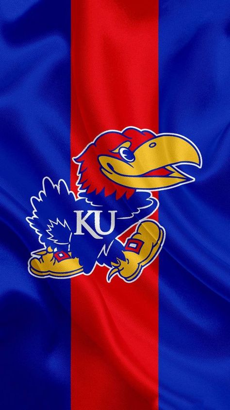 University Of Kansas Wallpaper, Ku Wallpaper, Kansas Jayhawks Football, Ku Basketball, Kansas Jayhawks Basketball, Ku Art, College Wallpaper, Kansas Basketball, Kansas University