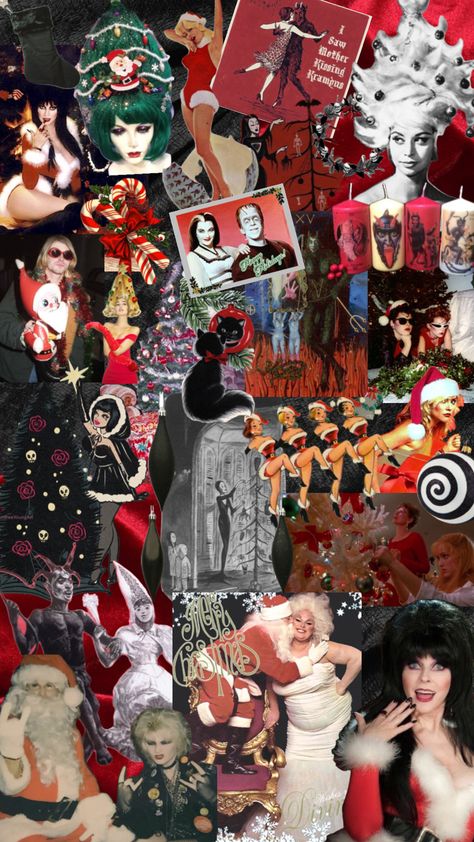 X-MAS #christmas #christmasaesthetic #DARKCHRISTMAS #PUNKCHRISTMAS #elvira #GOTHCHRISTMAS#xmas Alternative Christmas Wallpaper, Alt Christmas Wallpaper, Goth Christmas Aesthetic Wallpaper, Christmas Horror Wallpaper, Emo Christmas Aesthetic, Grunge Christmas Wallpaper, Emo Christmas Wallpaper, Gothic Christmas Wallpaper, Spooky Christmas Wallpaper