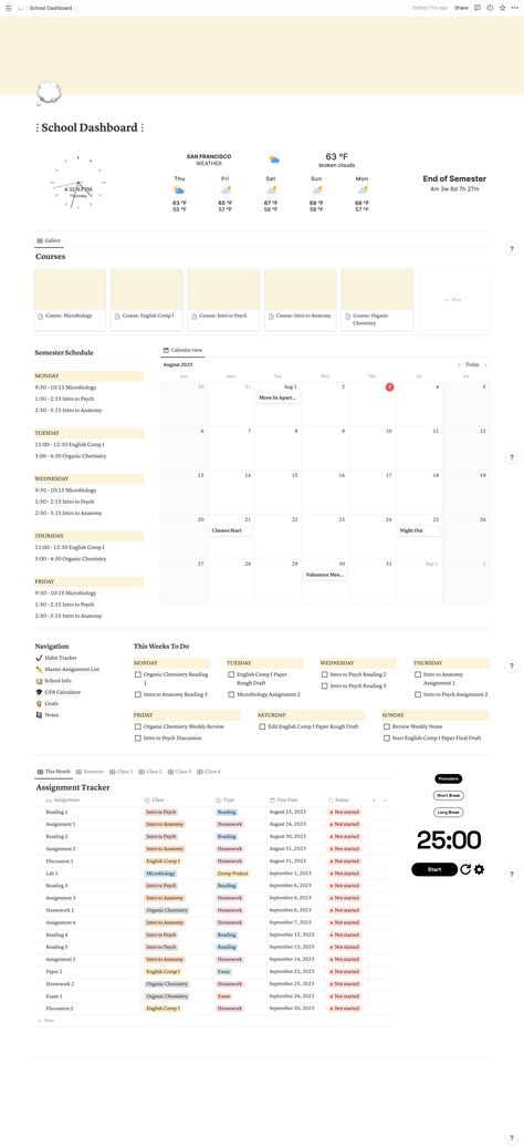 #Class_Notes_Notion #Notion_Template_Class_Notes #Notion_Academic_Template #Minimal_Blue_Aesthetic Notion School Calendar, Class Notes Notion, Notion Note Taking, Notion School Dashboard, Academic Notion Template, College Notion, Notion Academic, Notion Weekly Planner, Notion School