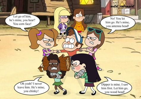 Dipper mine Dipcifica Fanart Kiss, Dipper And Pacifica Kiss, Dipcifica Fanart, Dipper X Pacifica, Dipper And Pacifica, Kiss Gif, Gravity Falls Dipper, Gravity Falls Funny, Gravity Fall