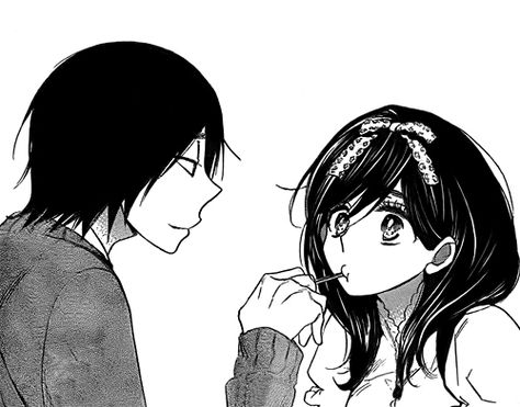 Mutsumi X Serinuma, Kae Serinuma X Asuma Mutsumi, Mutsumi Asuma X Kae, Kae Serinuma, Kiss Him Not Me, Romance Manga, Love Japanese, Japanese Animated Movies, Manga Couples