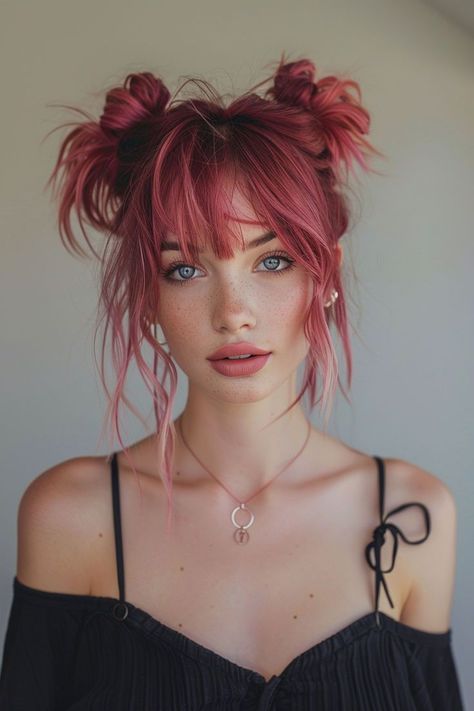 Hair Quiz, Medium Length Hair With Layers, Alternative Hair, Penteado Cabelo Curto, Summer Hair Color, Modern Hairstyles, Hair Dye Colors, Hair Inspiration Color, Hair Inspo Color