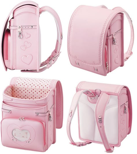 Japanese Randoseru Backpack Pink Purses, Backpack Japanese, Vintage Kawaii, Kawaii Bags, Girly Bags, Gucci Soho Disco Crossbody, Kawaii Accessories, Cute Backpacks, J Fashion