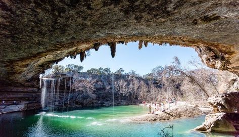 Water Places, Texas Swimming Holes, Ludington State Park, Highland Park Village, Hamilton Pool, Congaree National Park, Texas Lakes, Camping Destinations, Camping Locations