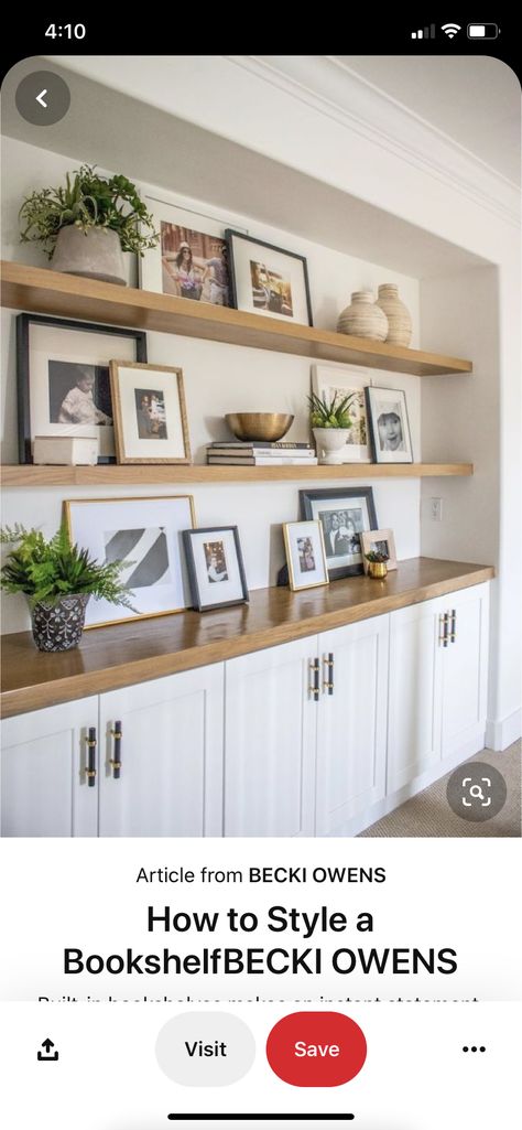 Remodel Dining Room, Built In Buffet Dining Room, Shelves Dining Room, Built Ins Dining Room, Built In Sideboard, Dining Room Built Ins, Dining Room Built In, Bathroom Organization Ideas, Built In Buffet