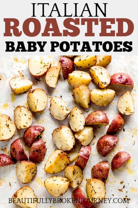 Roasted Potatoes In Oven, Italian Roasted Potatoes, Cooking Crab Legs, Eat Your Vegetables, Cooking Prime Rib, Roasted Baby Potatoes, Potatoes In Oven, Gluten Free Kitchen, Italian Roast