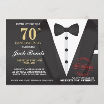 James Bond Party Invitation, Spy Kids Party, Spy Birthday Party, Hollywood Invitations, Bond Party, Secret Agent Party, Spy Birthday Parties, James Bond Party, Save The Date Wording