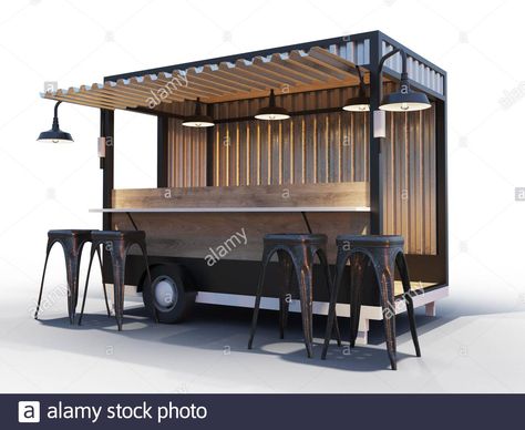 Wood Food Truck, Street Food Stall Design, Small Food Trailer, Foodtrucks Ideas, Hot Dog Restaurants, Gerobak Dorong, Food Stall Design, Bike Food, Dog Marketing