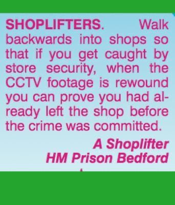 Shoplifting Tips, Weird Laws, Comic Magazine, Snarky Humor, Funny Letters, Silly Images, Bad Person, Get Your Life, Teenage Dream