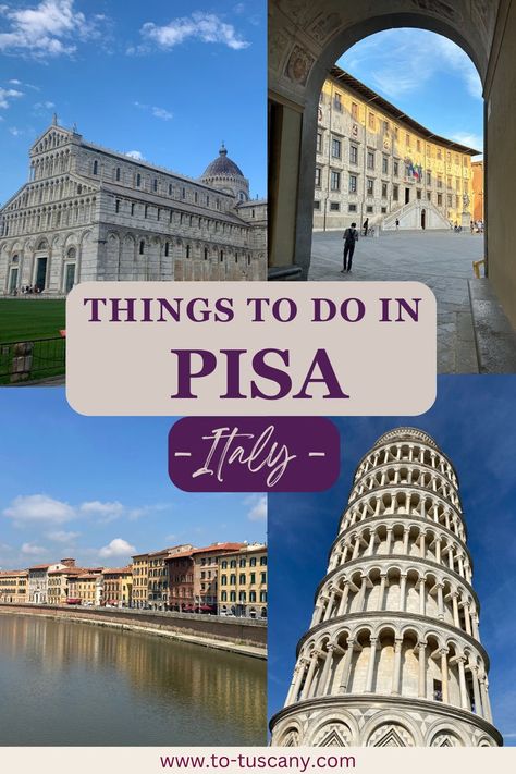 Things To Do In Pisa Italy, Pisa Italy Aesthetic, Ruined City, Tuscany Travel, Pisa Italy, Italy Tuscany, Places In Europe, Eat And Drink, Italy Vacation