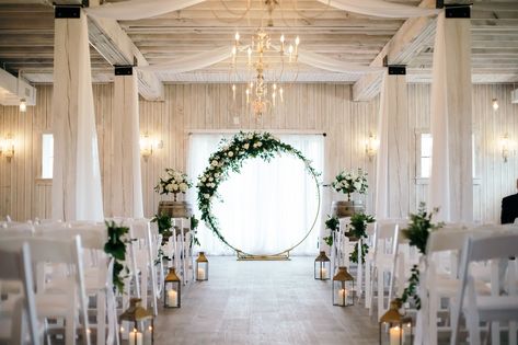 Inside Wedding, Lake Wedding Venues, White Rose Wedding Bouquet, Wedding Chuppah, White Roses Wedding, Wedding Arches, Maroon Wedding, Star Wars Wedding, Wedding Backdrop Decorations