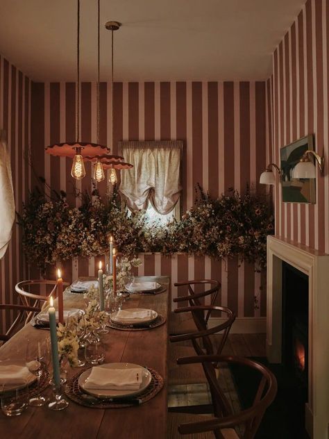 Décor Inspiration | Charlotte’s Folly: A Fairytale Cottage in Shropshire Decorated by Emma Ainscough Fireplace Fender, Bed Nook, Tongue And Groove Panelling, Fairytale Cottage, Pink Cottage, Vintage Dressing Tables, Soho House, The Dining Room, Kitchen Cabinetry