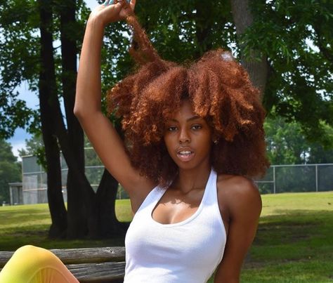 Hair Weave Styles, Hair Black Women, Ginger Hair Color, Weave Styles, Virgin Hair Bundles, Beautiful Natural Hair, Dyed Natural Hair, Pelo Afro, Natural Hair Beauty