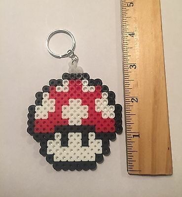 Mario Mushroom Perler Beads Mario Mushroom Perler, Mushroom Perler Beads, Mushroom Perler, Beads Designs, Perler Beads Designs, Plastic Canvas Crafts, Canvas Crafts, Perler Bead, Mario Mushroom