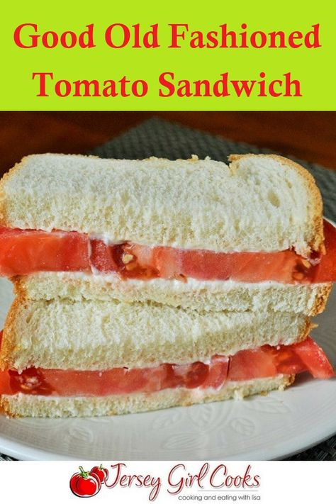 This tomato sandwich is the perfect snack or meal for tomato lovers. It's super quick and easy to make and a New Jersey classic! #sandwich #tomatorecipe #njtomatoes Tomato Sandwich Recipes, Cooking Hobby, Sandwiches Recipes, Making Grilled Cheese, Sandwich Ideas, Cold Sandwiches, Classic Sandwich, Low Carb Muffins, Deli Style