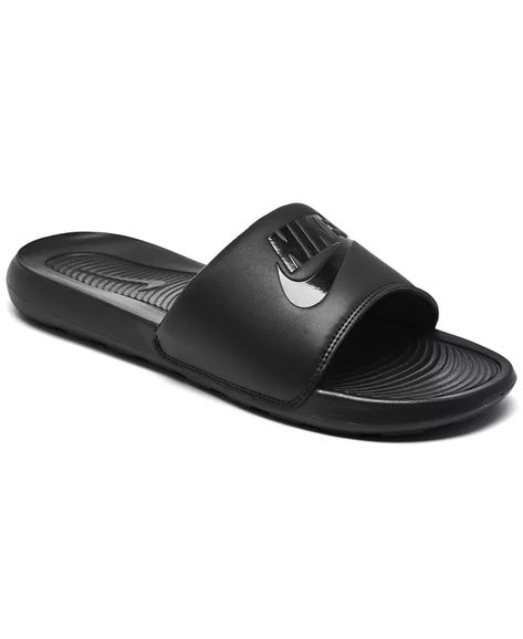 Nike - Nike Slides Men, Nike Victori One Slides, Swag Hats, Nike Slippers, The Bleachers, Nike Slides, Men Slides, Tenis Nike, Mens Slides