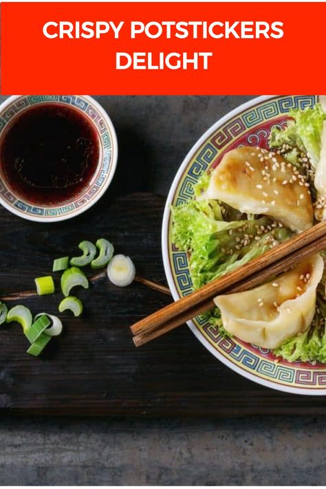 Crispy Potstickers Delight Chinese Potstickers, Homemade Chinese Dumplings, Homemade Potstickers, Pork Mince Recipes, Potstickers Recipe, Ground Pork Recipes, Homemade Chinese, Homemade Dumplings, Chinese Dumplings