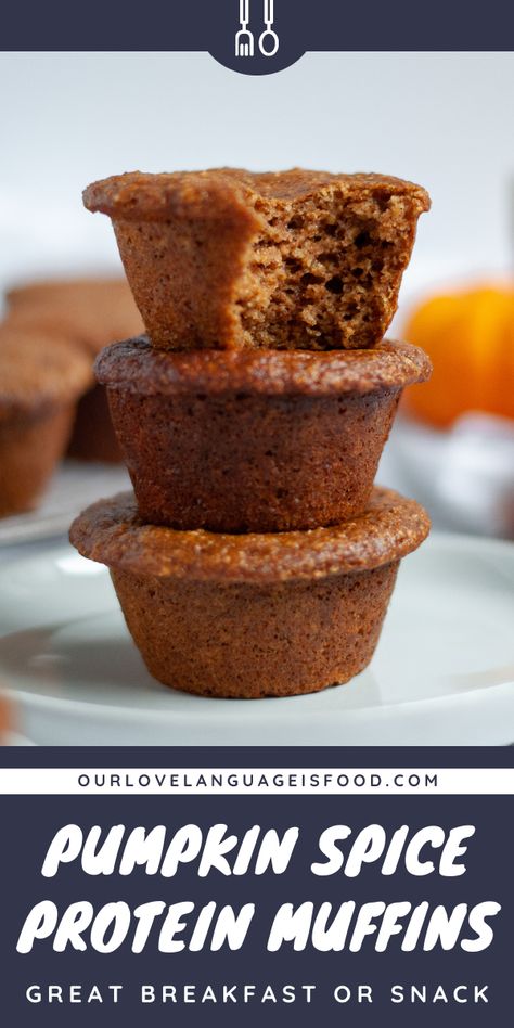 The perfect protein muffins for fall, these healthy pumpkin muffins are easy to make and made with clean ingredients! Great for breakfast, as a healthy snack, or as a lighter dessert! #proteinmuffin #pumpkinmuffin Kodiak Pumpkin Muffins, Kodiak Pumpkin, Oat Flour Muffins, Healthy Pumpkin Muffins, Pumpkin Protein Muffins, Protein Muffin Recipes, Pumpkin Muffins Easy, Pumpkin Protein, Pumpkin Chocolate Chip Muffins