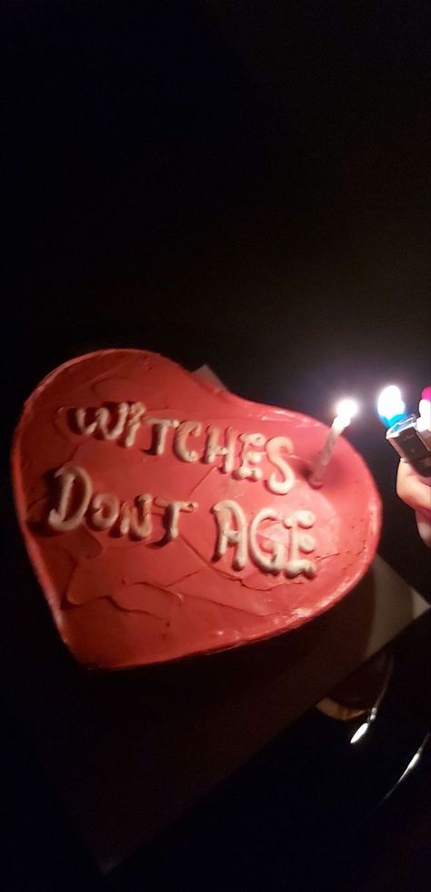 Witches Dont Age, Mary Macdonald Aesthetic, Macdonald Aesthetic, Mary Macdonald, Birthday Cake, Candles, Cake, Birthday