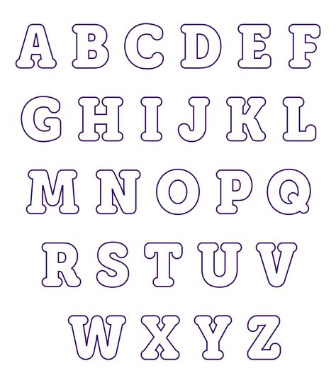 Applique Letter Patterns Free Printable, Calligraphy Alphabet Printable, Letter Applique Template, Alphabet Fonts Embroidery, Easy Letters To Draw, Lettering Fonts Ideas, Applique Letters Template Free, Alphabet Drawing Letters, Block Letters Font Alphabet Templates