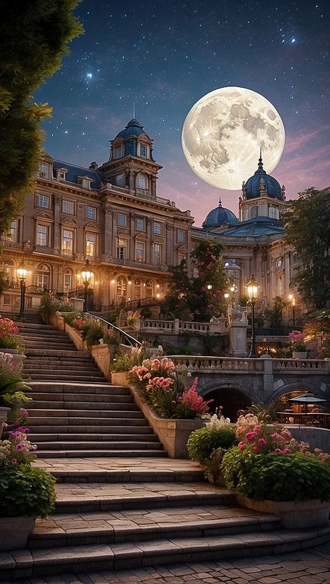 Night Landscape Aesthetic, 720 X 1600 Wallpaper, Pretty Landscapes Photography, Castle At Night, Most Beautiful Places In The World, Switzerland Wallpaper, Beautiful Winter Pictures, Pretty Landscapes, Beautiful Landscape Wallpaper