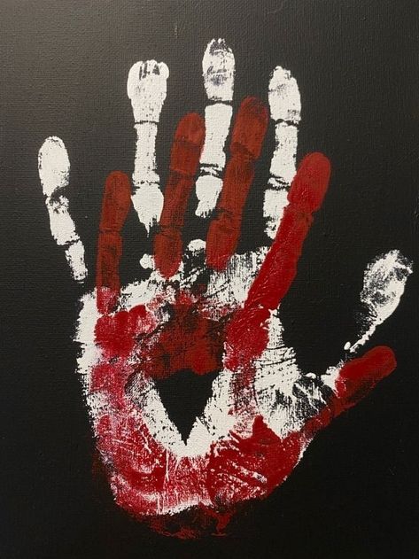 Couple Hand Print Art, Diy Couple Hand Painting, Hand Painting With Boyfriend, Couples Hand Painting, Couples Art Project, Handprint Painting, Couple Crafts, Couple Painting