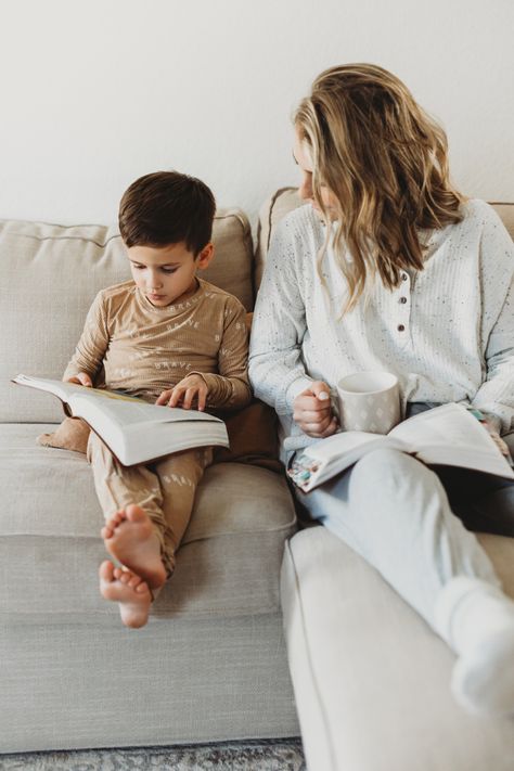 My little mini me reading his bible alongside me. Need some inspirstion for a mama and me lifestyle shoot at home? My friend @samanthablakely took these beautiful photos of me and my kiddos. I’m a sucker for some candid at home shots! Working Mom Photoshoot, Content Photoshoot, Solo Mom, Lifestyle Medicine, Denim Photoshoot, Motherhood Lifestyle, Lifestyle Photoshoot, Home Photo Shoots, Lifestyle Shoot