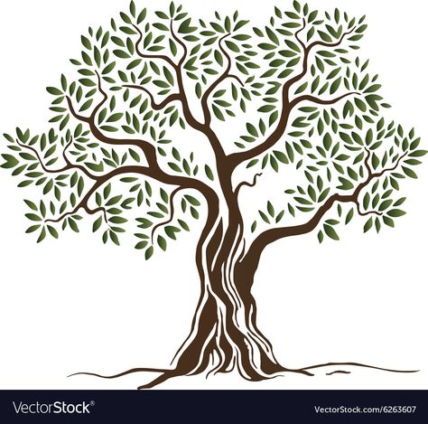 Hope Tree, Wedding Fingerprint Tree, Olive Tattoo, Tree Drawing Simple, Tree Project, Tree Doodle, Tree Vector, Tree Of Life Art, Tree Sketches