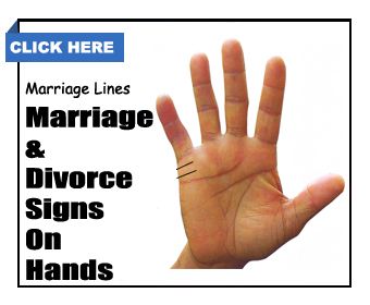 Marriage Lines Palmistry, Divorce Signs, Astrology In Hindi, Marriage Age, Indian Palmistry, Palmistry Reading, Palm Lines, Lucky Sign, Magick Symbols