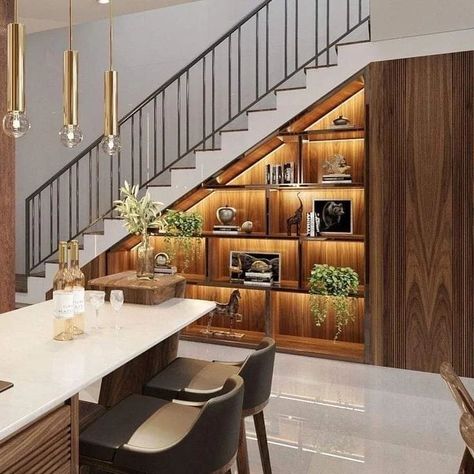 Under Stair Decoration Ideas ✨️| Stair Design Ideas ✨️ #railing #understairs #stairs #understairstorage #stairdesign #stairdesigns #glassrailing #understairsstorage #homedesignsdworld #explorepost #explorepage #reeelitfeelit #trendingdesigns #railingdesign #budget2024 #yogawithwall #celebritystylist #bhindifry #rafaelnadal تحت الدرج, Staircase Design Modern, Stairs Design Interior, Stairs In Living Room, Staircase Storage, Stairs Design Modern, Stairway Design, Home Stairs Design, Modern Stairs