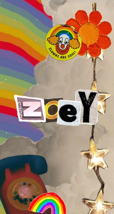 making shuffles out of names! #zoey #name #clowncore #kidcore #silly Zoey Core Aesthetic, Zoey Aesthetic, Zoey Name, Zoey Core, Zoe Core, Clowncore Kidcore, + Core + Aesthetic, Kid Core, Connect With People