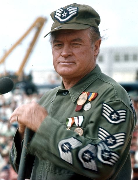 Bob Hope entertaining US Troops C130 Hercules, American Gallery, Vietnam Vets, Bob Hope, Thanks For The Memories, Military Photos, American Patriot, American Heroes, North Korea