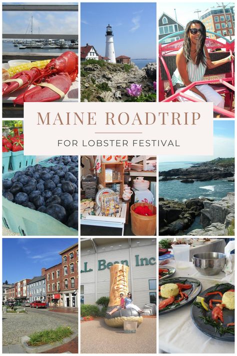 Check out my adventures on an EPIC Maine roadtrip, including Lobster Festival. Low deposit options available on Maine flights + hotel. #MaineRoadTrip #maine #travelagentdiary #travelagent #visitmaine #mainetravel #themaineattraction #MaineLobsterFestival Maine Roadtrip, Lobster Festival, Maine Lobster Festival, Lobster Fest, Maine Road Trip, Famous Lighthouses, Port Area, Visit Maine, Maine Lobster