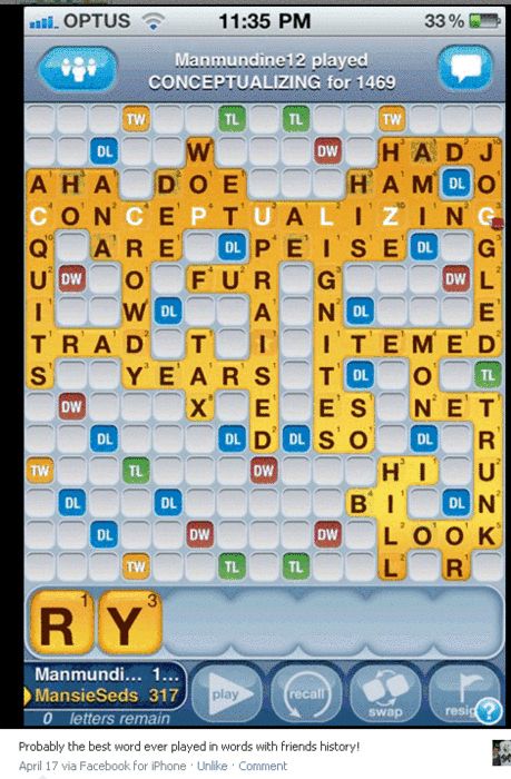 Whoa.  A 1469 point word in Words With Friends (not by me)....wow. Old Computer, Fraggle Rock, Words With Friends, Hodge Podge, It Goes On, Junk Drawer, E Card, Bones Funny, Make Me Happy